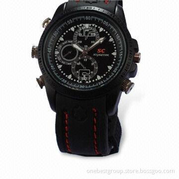 Wrist watch camera with integrated digital video recorder